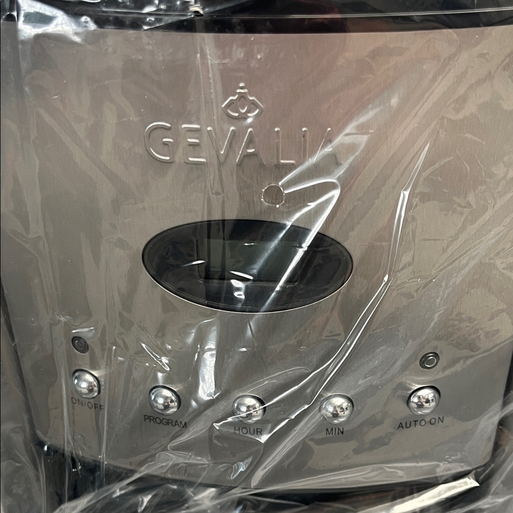 Gevalia Silver Coffee Maker with Programmable Features